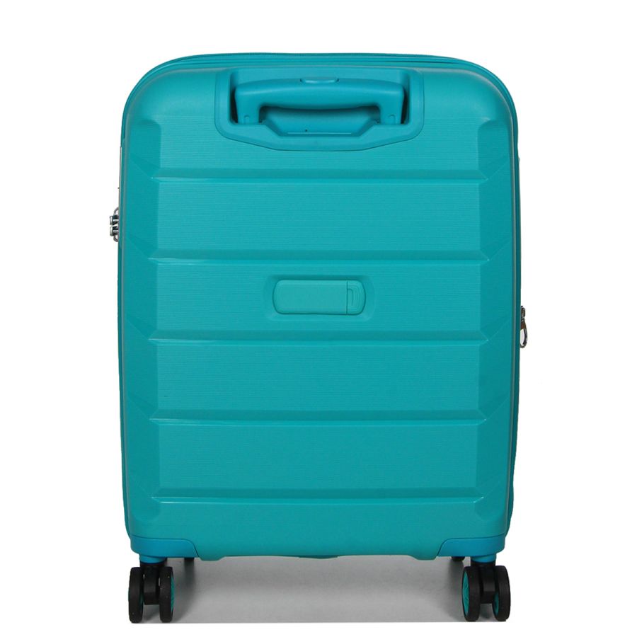 Чемодан маленький S полипропилен Airtex 646 45л 55×40×20см  Голубой
