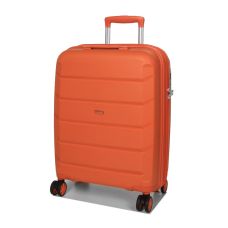 Чемодан маленький S полипропилен Airteх 646 45л 55×40×20см  Оранжевый