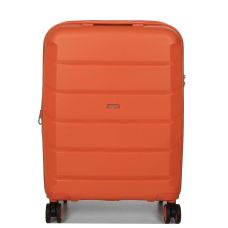 Чемодан маленький S полипропилен Airteх 646 45л 55×40×20см  Оранжевый