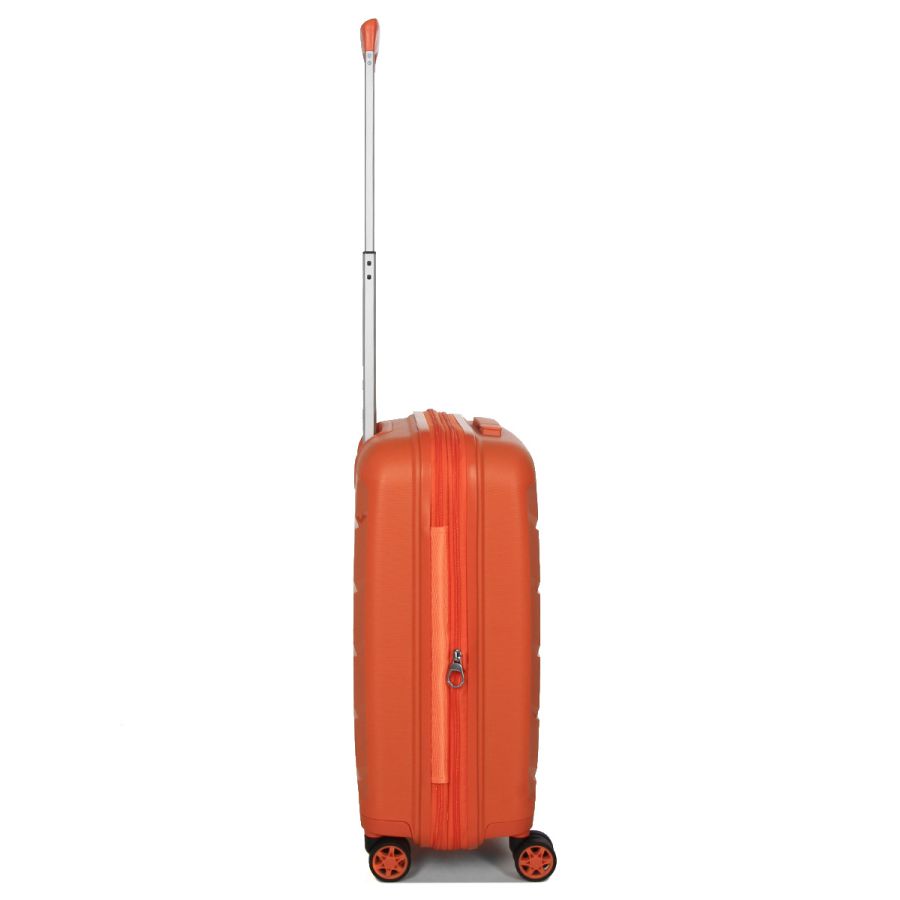 Чемодан маленький S полипропилен Airtex 646 45л 55×40×20см  Оранжевый