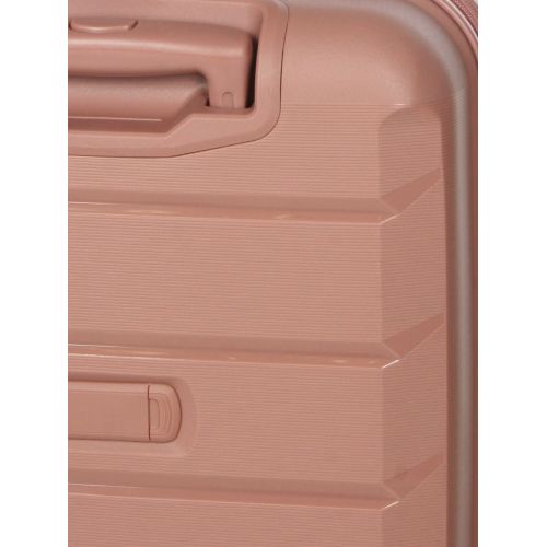 Чемодан маленький S полипропилен Airtex 646 45л 55×40×20см  Розовое золото
