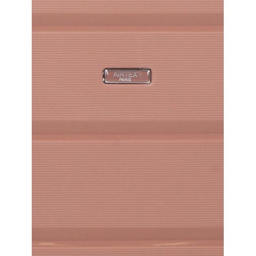 Чемодан маленький S полипропилен Airtex 646 45л 55×40×20см  Розовое золото
