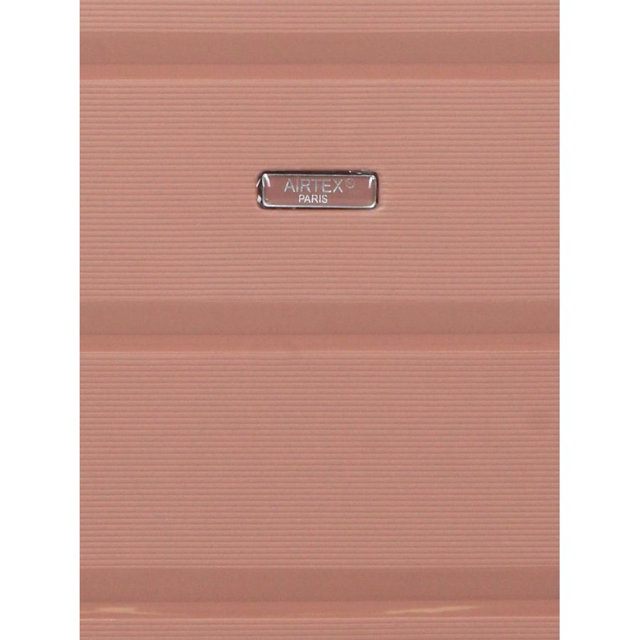 Чемодан маленький S полипропилен Airtex 646 45л 55×40×20см  Розовое золото