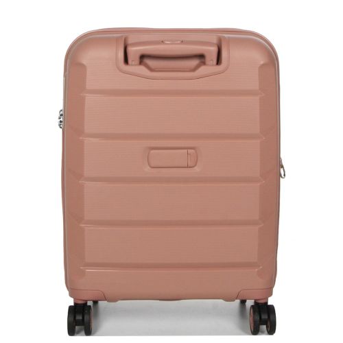 Чемодан маленький S полипропилен Airtex 646 45л 55×40×20см  Розовое золото