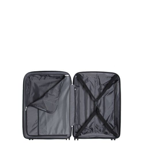 Чемодан средний M полипропилен Airtex 646 80л 67,5×47×26см  Черный