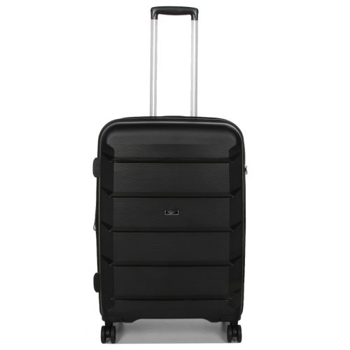 Чемодан средний M полипропилен Airtex 646 80л 67,5×47×26см  Черный