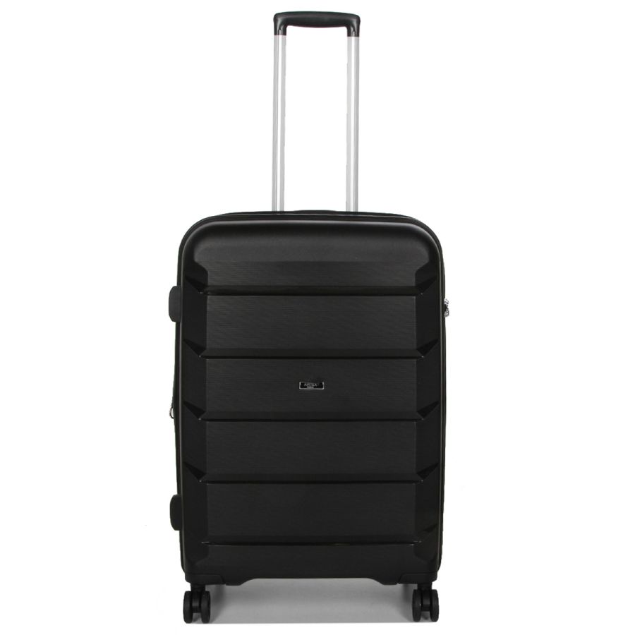 Чемодан средний M полипропилен Airtex 646 80л 67,5×47×26см  Черный