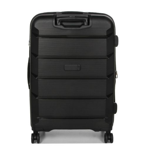 Чемодан средний M полипропилен Airtex 646 80л 67,5×47×26см  Черный