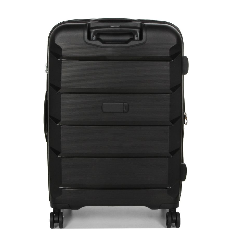 Чемодан средний M полипропилен Airtex 646 80л 67,5×47×26см  Черный