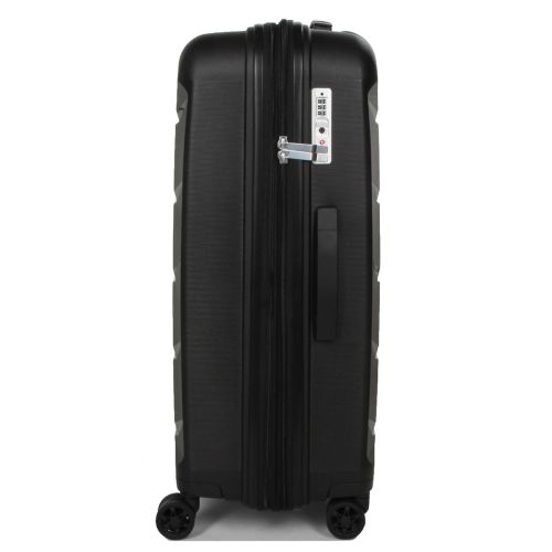 Чемодан средний M полипропилен Airtex 646 80л 67,5×47×26см  Черный