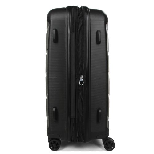 Чемодан средний M полипропилен Airtex 646 80л 67,5×47×26см  Черный