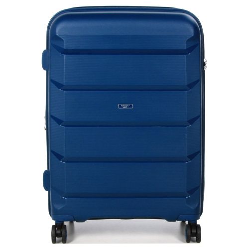 Чемодан средний M полипропилен Airtex 646 80л 67,5×47×26см  Темно-синий