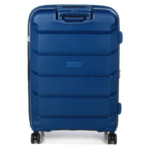 Чемодан средний M полипропилен Airtex 646 80л 67,5×47×26см  Темно-синий