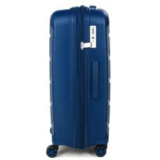 Чемодан средний M полипропилен Airteх 646 80л 67,5×47×26см  Темно-синий