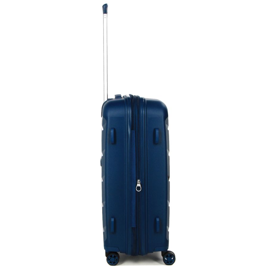 Чемодан средний M полипропилен Airtex 646 80л 67,5×47×26см  Темно-синий