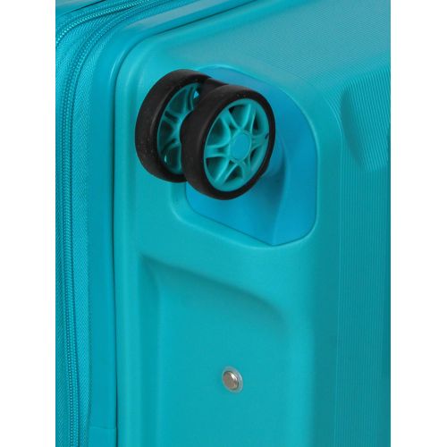 Чемодан средний M полипропилен Airtex 646 80л 67,5×47×26см  Голубой