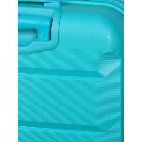 Чемодан средний M полипропилен Airtex 646 80л 67,5×47×26см  Голубой