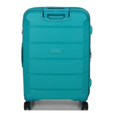 Чемодан средний M полипропилен Airteх 646 80л 67,5×47×26см  Голубой