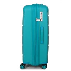 Чемодан средний M полипропилен Airteх 646 80л 67,5×47×26см  Голубой