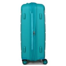 Чемодан средний M полипропилен Airteх 646 80л 67,5×47×26см  Голубой