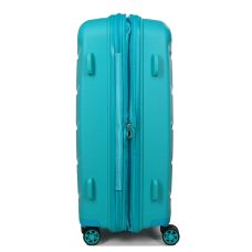 Чемодан средний M полипропилен Airteх 646 80л 67,5×47×26см  Голубой