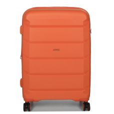 Чемодан средний M полипропилен Airteх 646 80л 67,5×47×26см  Оранжевый