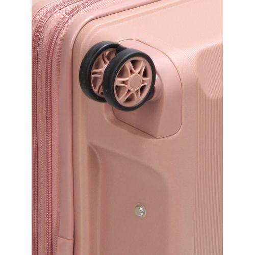 Чемодан средний M полипропилен Airtex 646 80л 67,5×47×26см  Розовое золото