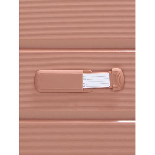 Чемодан средний M полипропилен Airtex 646 80л 67,5×47×26см  Розовое золото