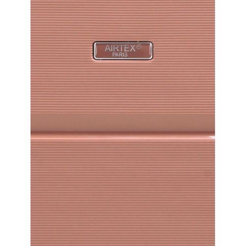 Чемодан средний M полипропилен Airtex 646 80л 67,5×47×26см  Розовое золото