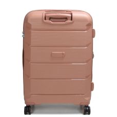 Чемодан средний M полипропилен Airteх 646 80л 67,5×47×26см  Розовое золото