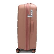 Чемодан средний M полипропилен Airteх 646 80л 67,5×47×26см  Розовое золото