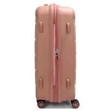 Чемодан средний M полипропилен Airteх 646 80л 67,5×47×26см  Розовое золото