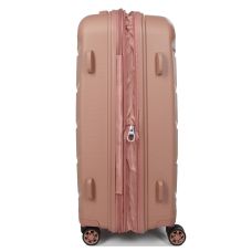Чемодан средний M полипропилен Airteх 646 80л 67,5×47×26см  Розовое золото