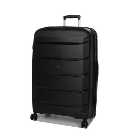 Чемодан большой L полипропилен Airtex 646 119л 79,5×52×30см  Черный