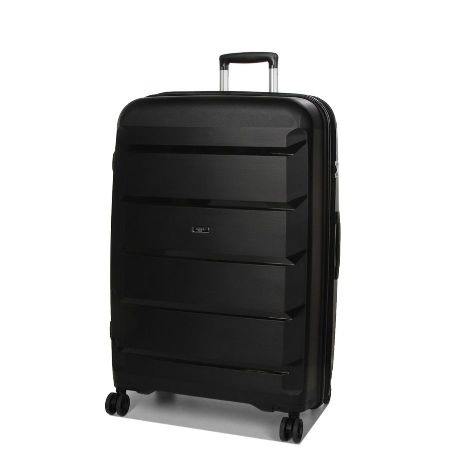 Чемодан большой L полипропилен Airtex 646 119л 79,5×52×30см  Черный