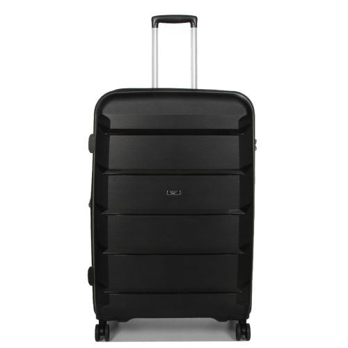 Чемодан большой L полипропилен Airtex 646 119л 79,5×52×30см  Черный