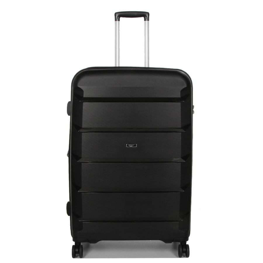 Чемодан большой L полипропилен Airtex 646 119л 79,5×52×30см  Черный