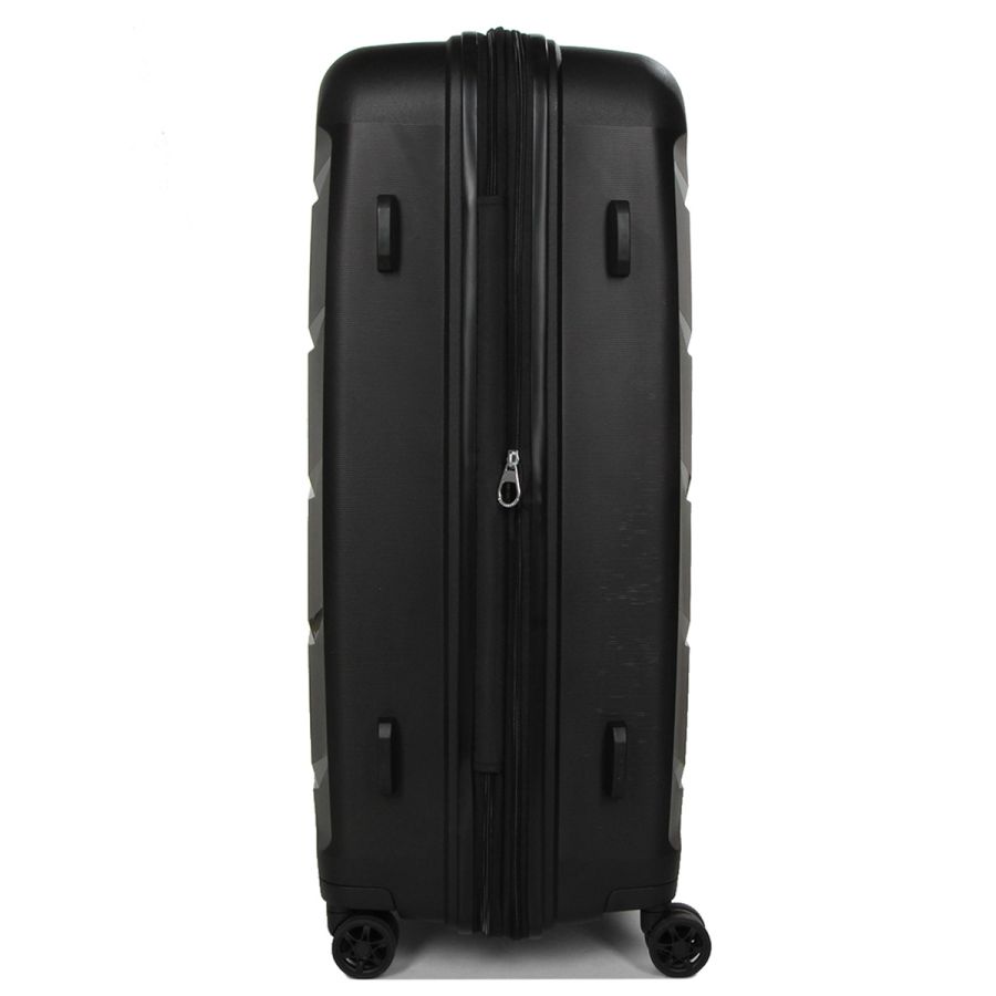 Чемодан большой L полипропилен Airtex 646 119л 79,5×52×30см  Черный