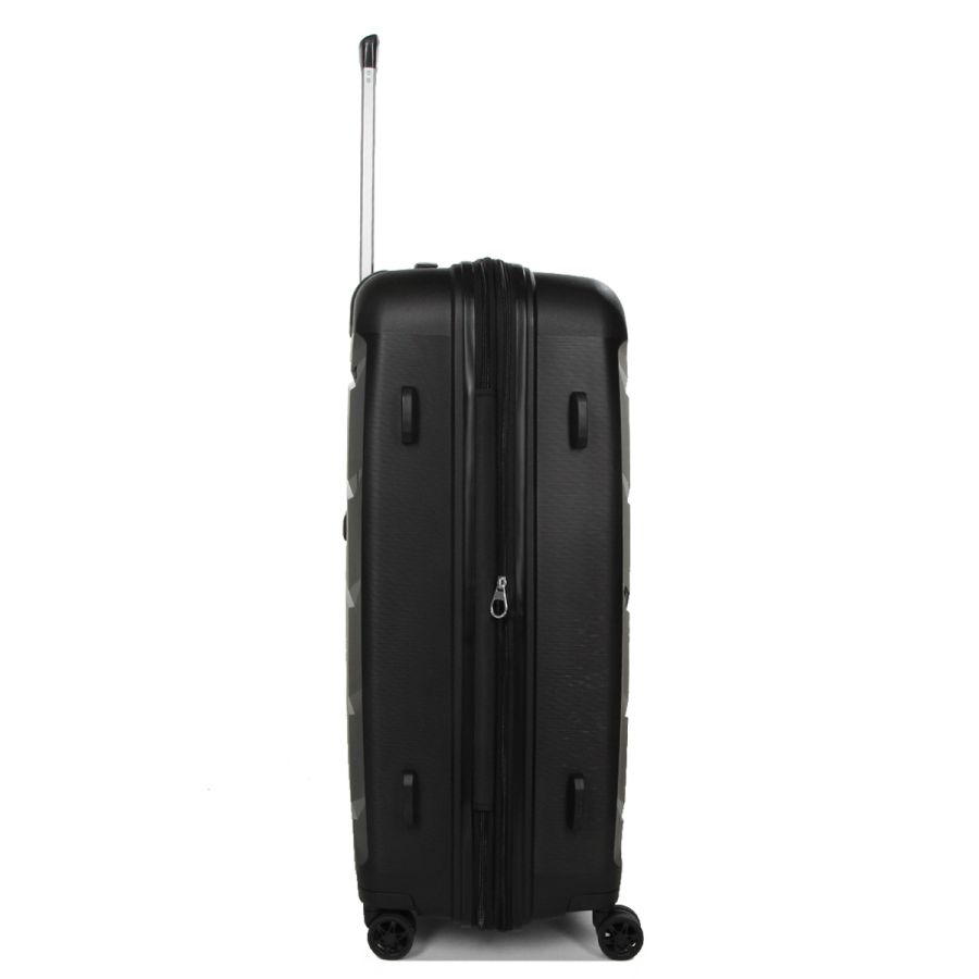 Чемодан большой L полипропилен Airtex 646 119л 79,5×52×30см  Черный
