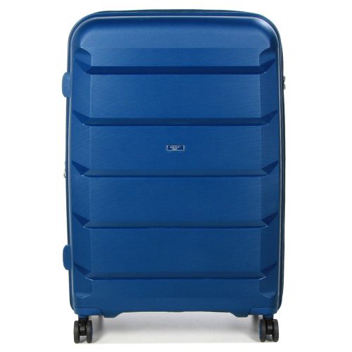 Чемодан большой L полипропилен Airtex 646 119л 79,5×52×30см  Темно-синий