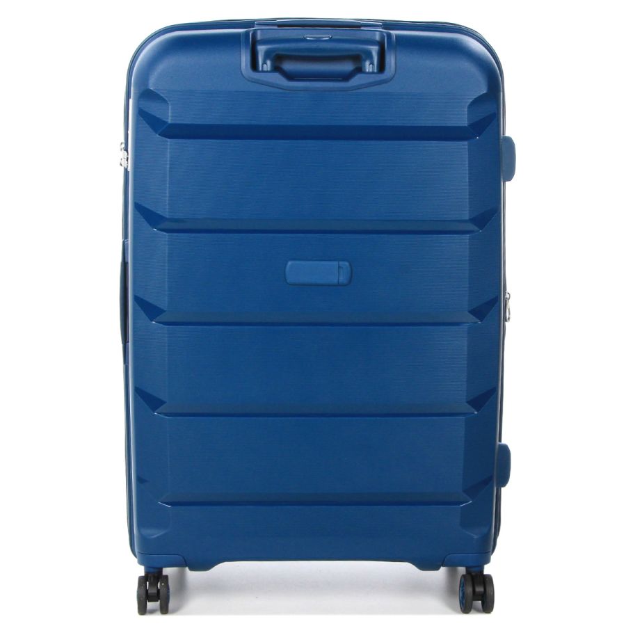 Чемодан большой L полипропилен Airtex 646 119л 79,5×52×30см  Темно-синий
