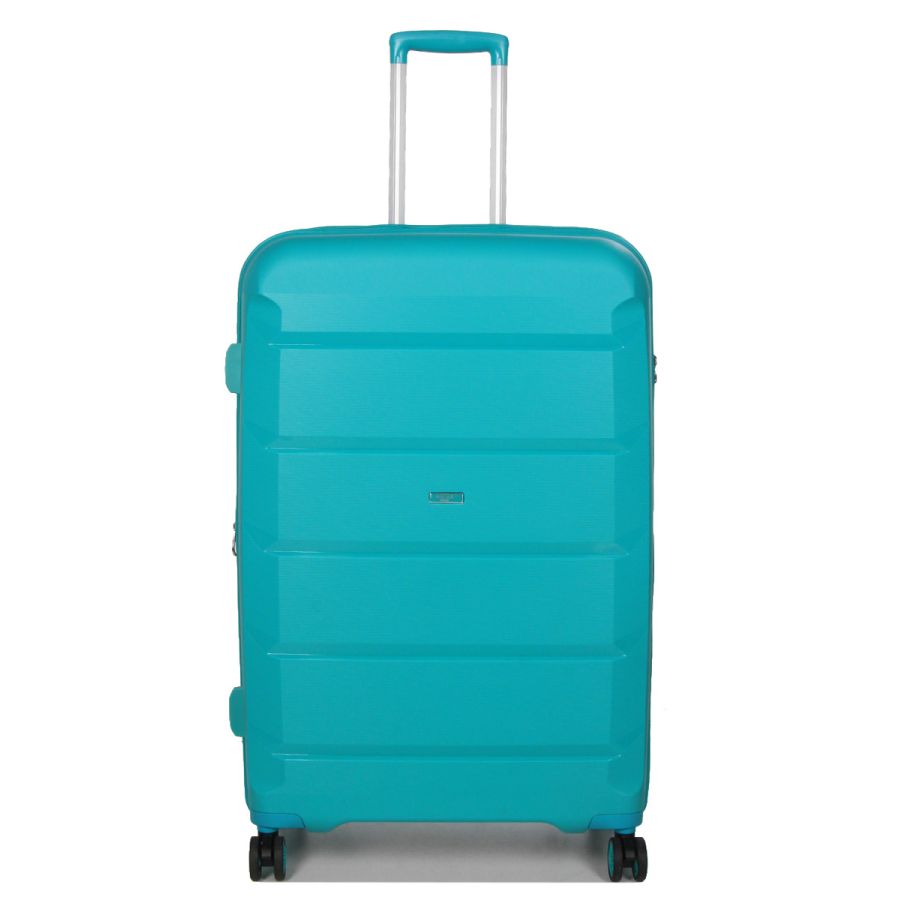 Чемодан большой L полипропилен Airtex 646 119л 79,5×52×30см  Голубой