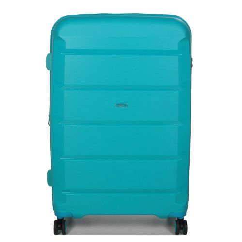 Чемодан большой L полипропилен Airtex 646 119л 79,5×52×30см  Голубой