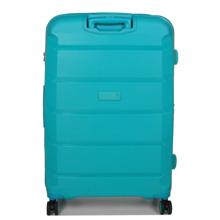 Чемодан большой L полипропилен Airtex 646 119л 79,5×52×30см  Голубой