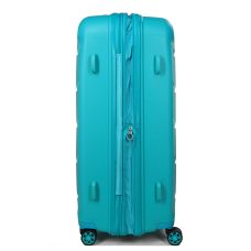 Чемодан большой L полипропилен Airteх 646 119л 79,5×52×30см  Голубой