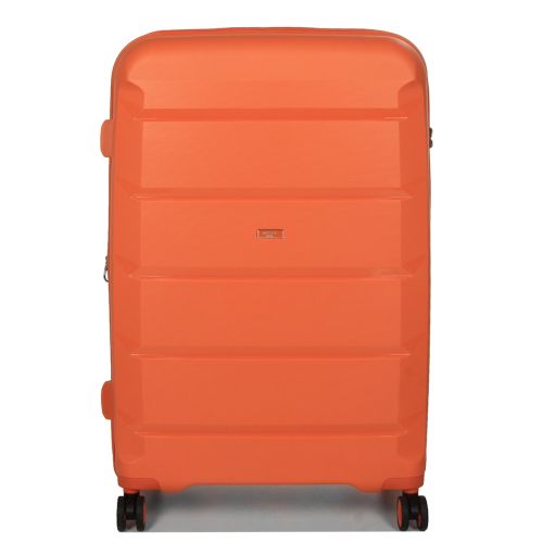 Чемодан большой L полипропилен Airtex 646 119л 79,5×52×30см  Оранжевый