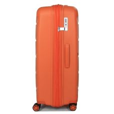 Чемодан большой L полипропилен Airteх 646 119л 79,5×52×30см  Оранжевый