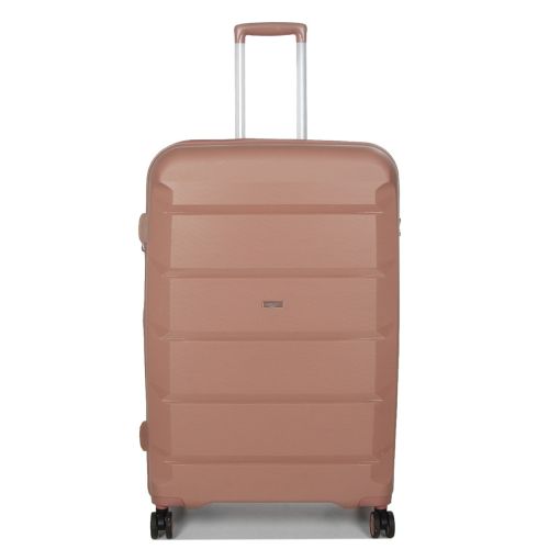 Чемодан большой L полипропилен Airtex 646 119л 79,5×52×30см  Розовое золото