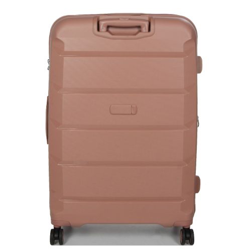 Чемодан большой L полипропилен Airtex 646 119л 79,5×52×30см  Розовое золото