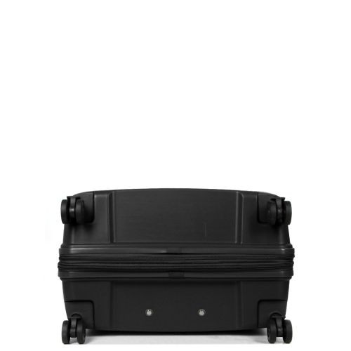 Чемодан большой L полипропилен с расширением  Snowball 20103 77,5×53,5×32,5см 116+17л Черный